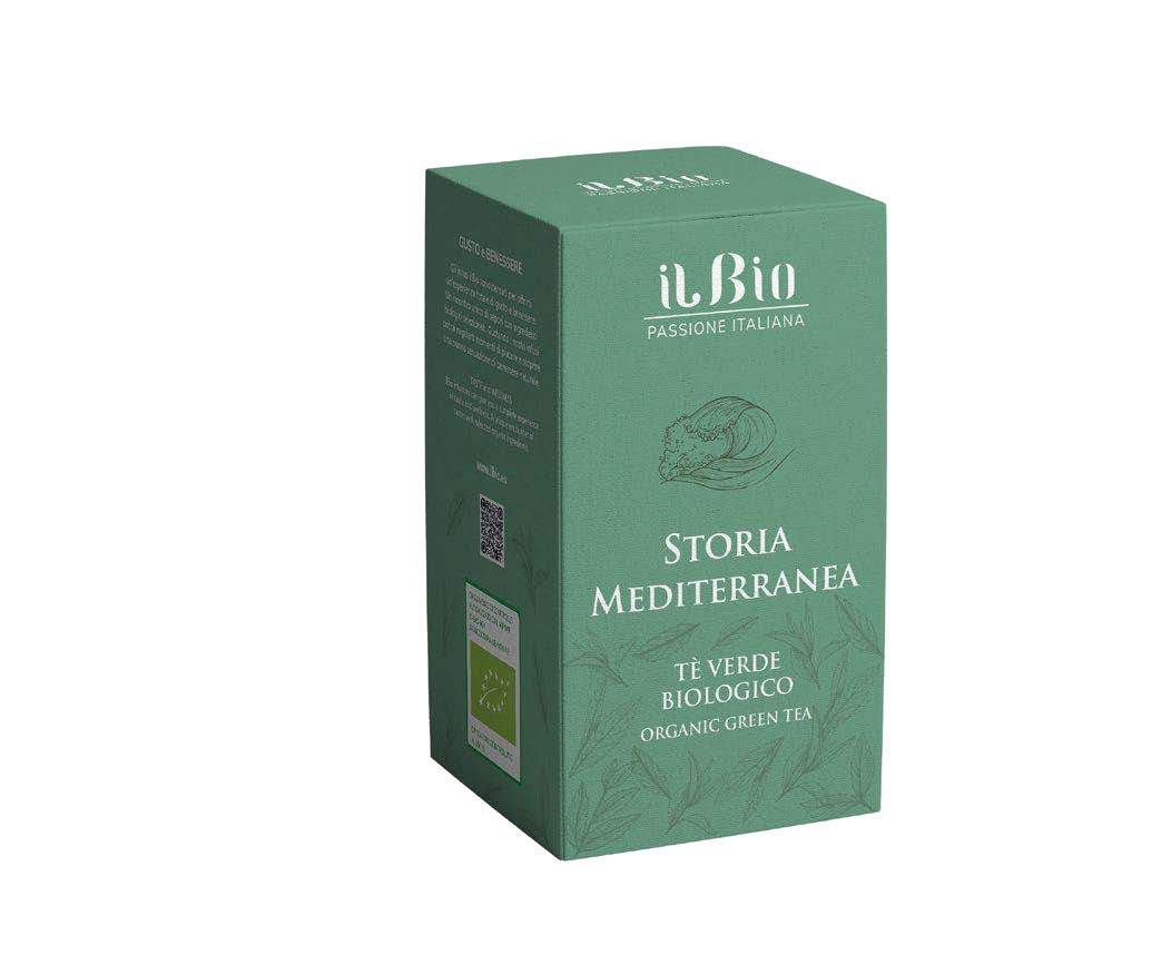 Tè in filtro ayurdevico biologico - Storia Mediterranea