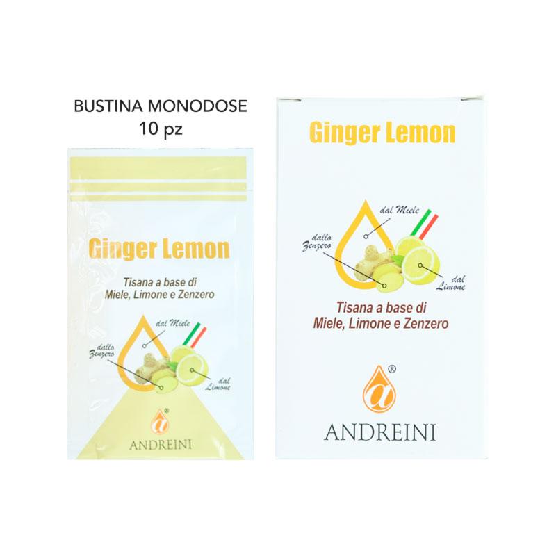 Tisana Ginger Lemon - azione digestiva (Bustine)